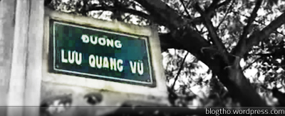 Con đường Lưu Quang Vũ